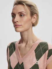 Dusty Pink/ Deep Ivy