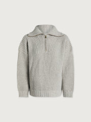 Flora Half Zip Soft Sweater