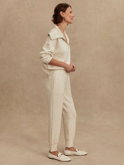Ivory Marl Fleck