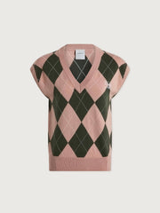 Dusty Pink/ Deep Ivy
