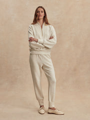 Ivory Marl Fleck