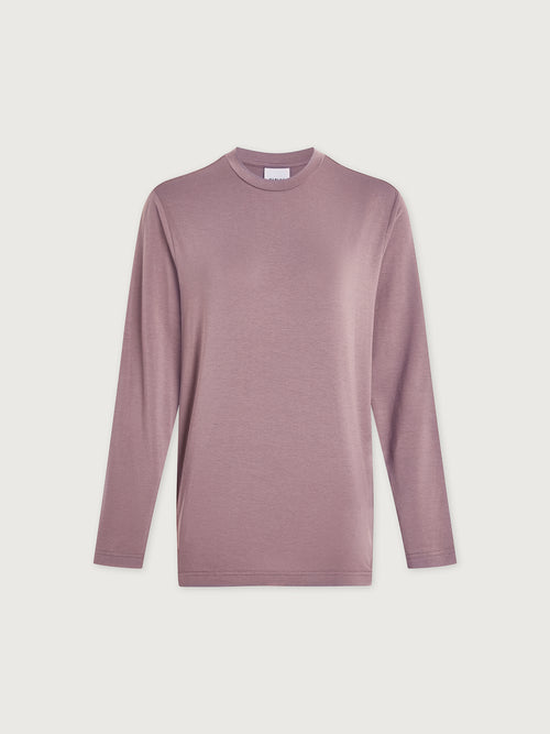 Leah Long Sleeve Boyfriend Tee