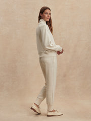 Ivory Marl Fleck