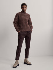 Coffee Bean/ Pale Mauve